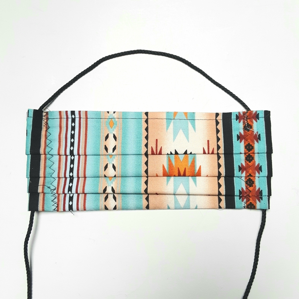 Handmade Cotton Facemask Southwestern Print